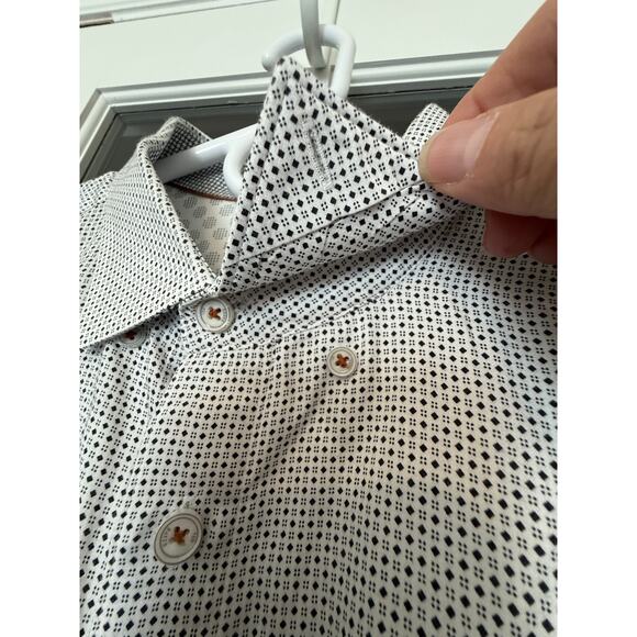 Ted Baker London Men’s Subik Slim Fit Sport Shirt  size 5 (XL) - Picture 13 of 14